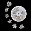 560Pcs 3 Styles Iron Screw Eye Pin Peg Bails IFIN-AR0001-32P-3
