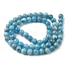 Natural Apatite Beads Strands G-L626-A01-6mm-01-3