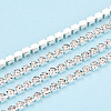 Brass Rhinestone Strass Chains CHC-T001-SS4.5-01S-1