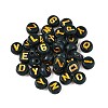 Plating Acrylic Beads PACR-T017-02D-1
