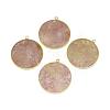 Natural Mixed Gemstone Pendants G-E526-10-3
