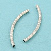 925 Sterling Silver Tube Beads STER-Q191-01D-S-3