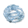 Natural Aquamarine Beads Strands X-G-D0004-A02-04A-2