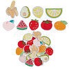 Computerized Embroidery Cloth Iron on/Sew on Patches PATC-WH0026-07-2