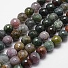 Natural Indian Agate Beads Strands X-G-D840-51-10mm-1