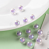 Transparent Acrylic Beads X-TACR-S152-15B-SS2114-6
