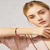 1Pc Adjustable Nylon Cord Braided Bracelets for Women Men BJEW-LP0001-31B-Z-4