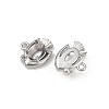 304 Stainless Steel Pendant Cabochon Settings STAS-G356-07P-03-2