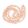 Opaque Glass Beads Strands GLAA-N073-01B-2
