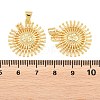 Brass Pendants KK-D232-17G-02-3