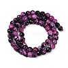Natural Fire Crackle Agate Beads Strands G-C082-A01-41-3