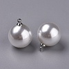 Acrylic Imitation Pearl Pendants OACR-L009-A01-P-2