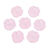 Frosted Transparent Acrylic Beads X1-OACR-P029-19B-05-2