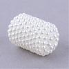 Acrylic Imitation Pearl Beads MACR-S810-01-2