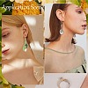 60Pcs 2 Color 304 Stainless Steel Leverback Earring Findings DIY-CN0002-52-5