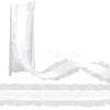 10 Yards Polyester Pleated Lace Trim OCOR-WH0080-93A-1