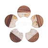 Resin & Wood Pendants RESI-CJ0001-57-4
