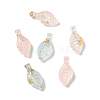 Transparent Acrylic and Gold Foil Pendants AC-CBAF9C1-04A-12-2