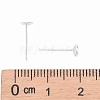 925 Sterling Silver Ear Stud Findings STER-K167-043B-S-4