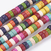 Synthetic Turquoise Beads Strands TURQ-G110-6x3mm-12-1