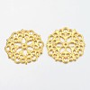 Tibetan Style Filigree Joiners Links LS-TIBE-A11623-G-FF-2