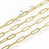 Brass Paperclip Chains CHC-S008-001C-G-6