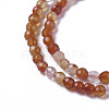 Natural Agate Beads Strands G-F596-35-3mm-3