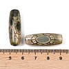 Tibetan Style dZi Beads TDZI-E004-51-3