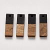 Resin & Walnut Wood Pendants RESI-S358-B-79T-1