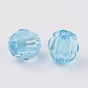 Transparent Acrylic Beads X-DB8mmC-28-2