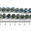 Electroplate Glass Beads Strands EGLA-P057-01A-FR01-4