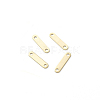 Brass Chain Tabs KK-L205-02G-2