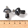 Natural Black Banded Agate Pendants GG-CBAA0EE-05P-05-3