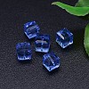 Faceted Cube K9 Glass G-M184-6x6mm-14A-2