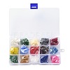 180G 15 Colors Glass Seed Beads SEED-JQ0003-01A-3mm-6