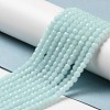 Synthetic Luminous Stone Beads Strands G-C086-01B-01-2