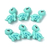 6Pcs Food Grade Eco-Friendly Silicone Beads SIL-YW0002-11B-1