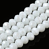 Electroplate Glass Beads Strands EGLA-A034-P1mm-A02-1