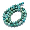 Natural HuBei Turquoise Beads Strands G-G106-C12-07-2