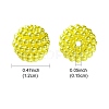 Imitation Pearl Acrylic Beads OACR-FS0001-45D-6