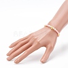 Handmade Polymer Clay Heishi Beaded Stretch Bracelets BJEW-JB06143-01-4