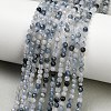 Natura Blue Rutilated Quartz Beads Strands GG-CBA3921-A05-3mm-1