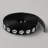 Halloween Polyester Ribbons OCOR-WH0120-29A-1