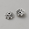 Retro 925 Sterling Silver Bead Caps STER-WH0007-17A-AS-2