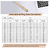 Brass Ring Size Sticks(HK Ring Size) TOOL-R106-07-5