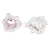 Y2K Style Alloy & Glass Pendants GL-CBA1FD3-03S-02-2