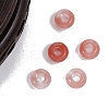Cherry Quartz Glass European Beads PW-WG83913-02-1