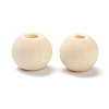 Natural Unfinished Wood Beads WOOD-XCP0001-19B-2