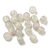 Transparent Crackle Glass Beads Strand GLAA-D012-01D-2