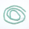 Natural Amazonite Round Bead Strands G-N0081-4mm-17-2